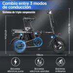 bicicleta-electrica-plegable-honey-whale-s6s-pro-negro-02