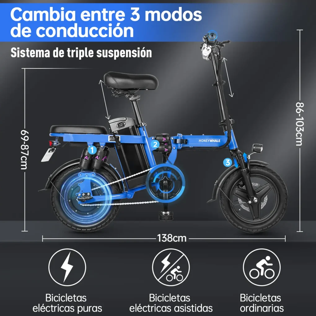 bicicleta-electrica-plegable-honey-whale-s6s-pro-azul-02