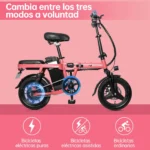 bicicleta-electrica-plegable-honey-whale-s6s-pro-rosa-02