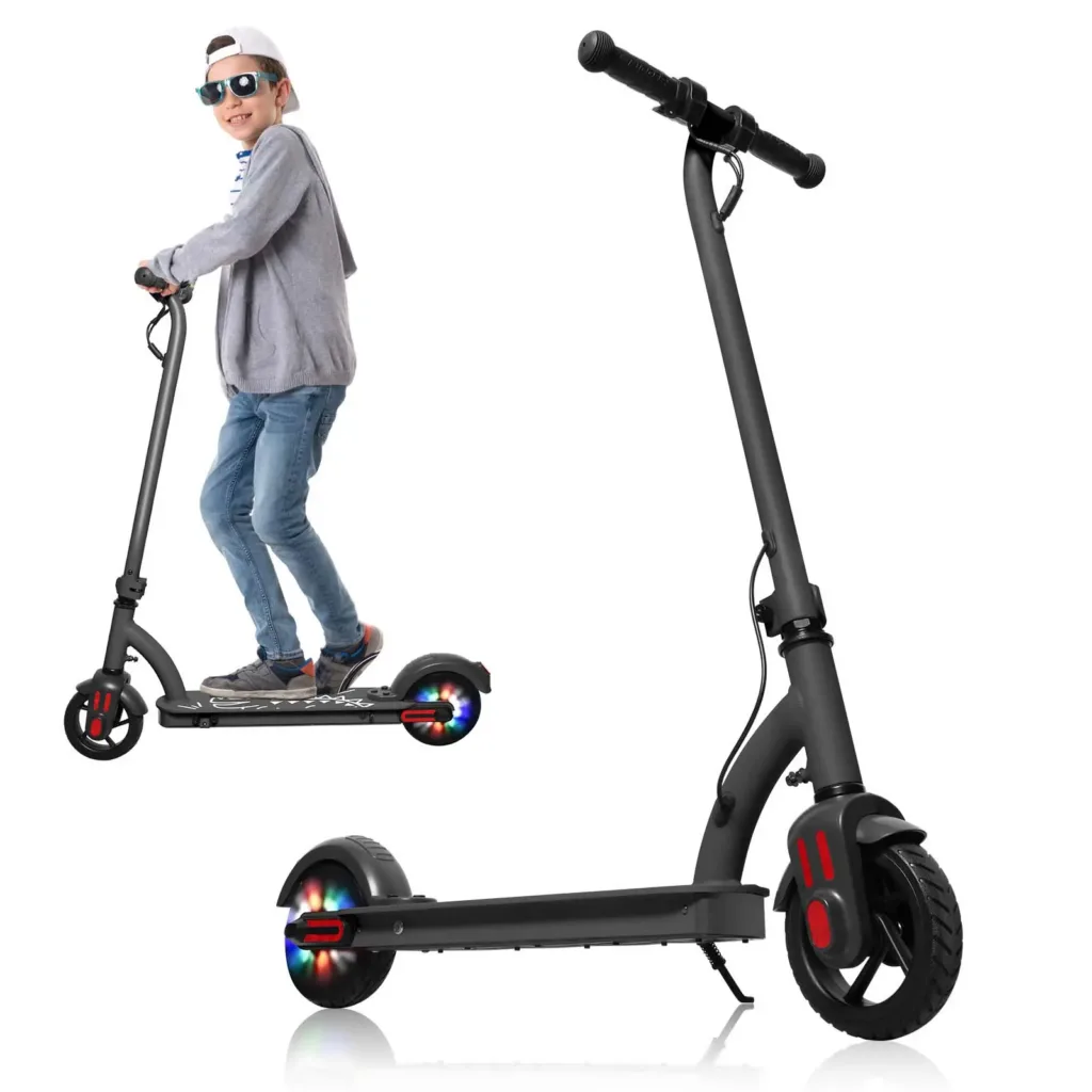scooter-electrico-para-niños-100w-e6-gris-01