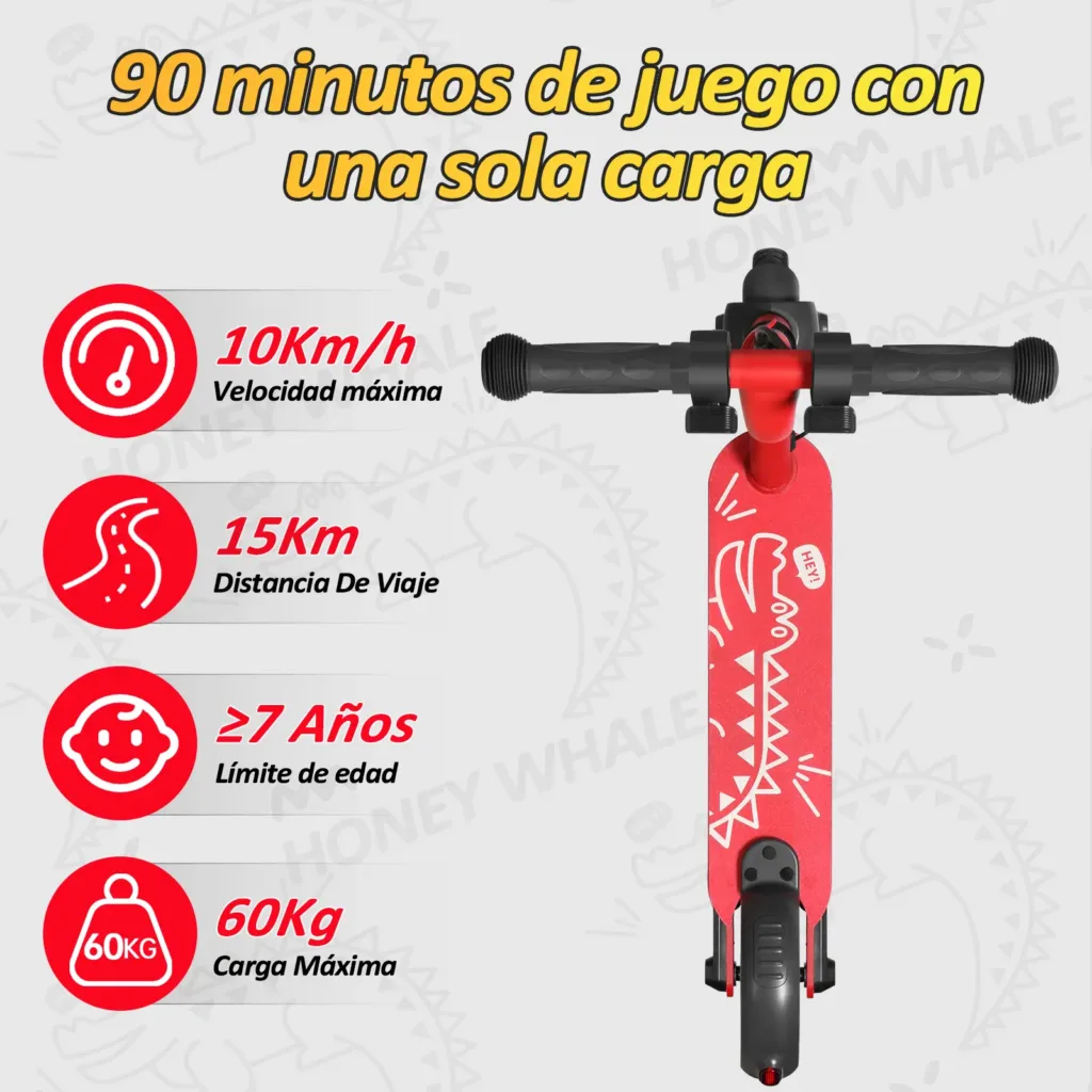 scooter-electrico-para-niños-100w-e6-rojo-02