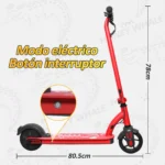 scooter-electrico-para-niños-100w-e6-rojo-05