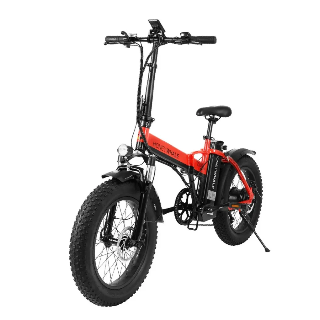 bicicleta-electrica-plegable-honey-whale-f6-pro-rojo-negro-01
