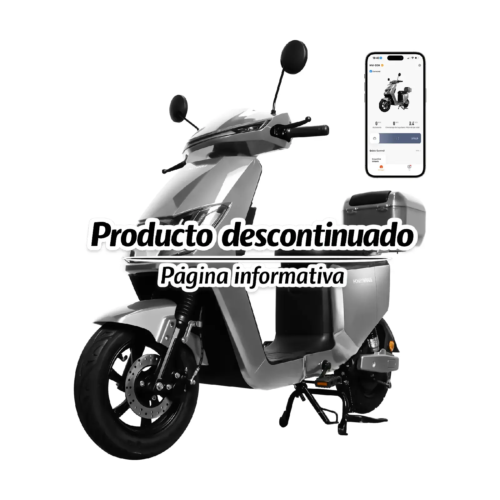 motobici-electrica-honey-whale-i009-gris motobici-electrica-honey-whale-i009-gris