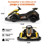 gokart-electrico-infantil-honey-whale-k5-amarillo-04
