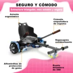 HoverBoard Eléctrico Infantil Honey Whale K1-MAX Fucsia - Imagen 8