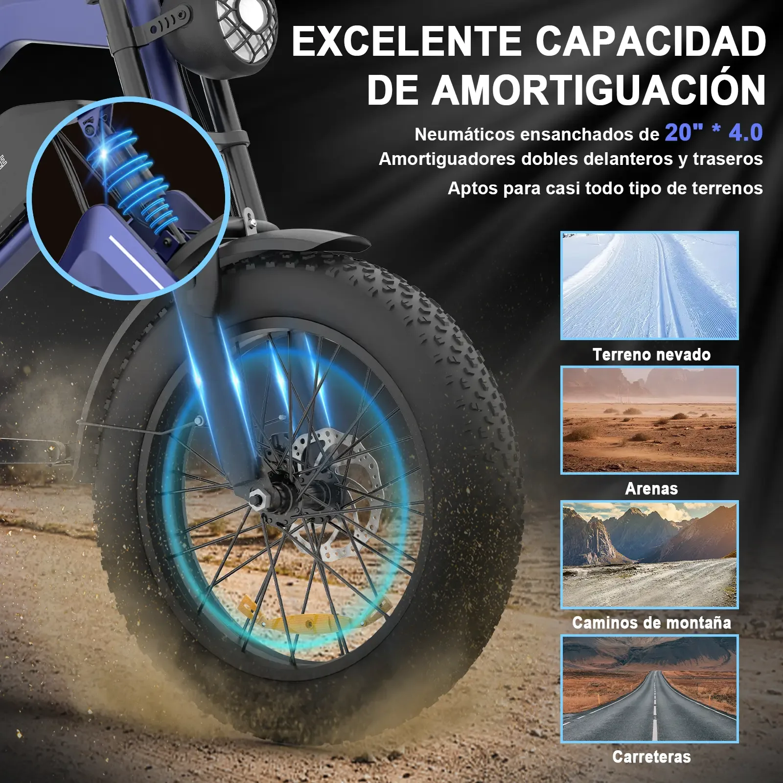 HoneyWhale-Bicicleta-K6-Pro-Azul-06