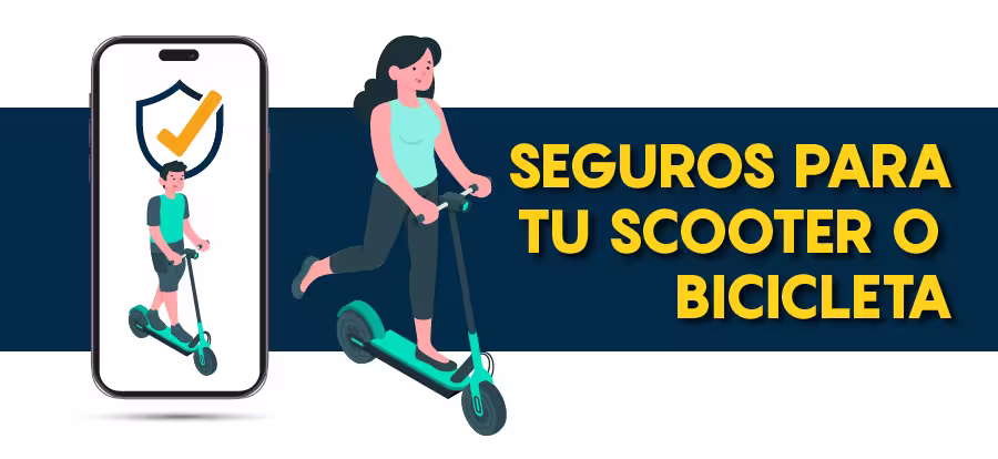 Aseguradoras para tu bicicleta y scooter eléctrico