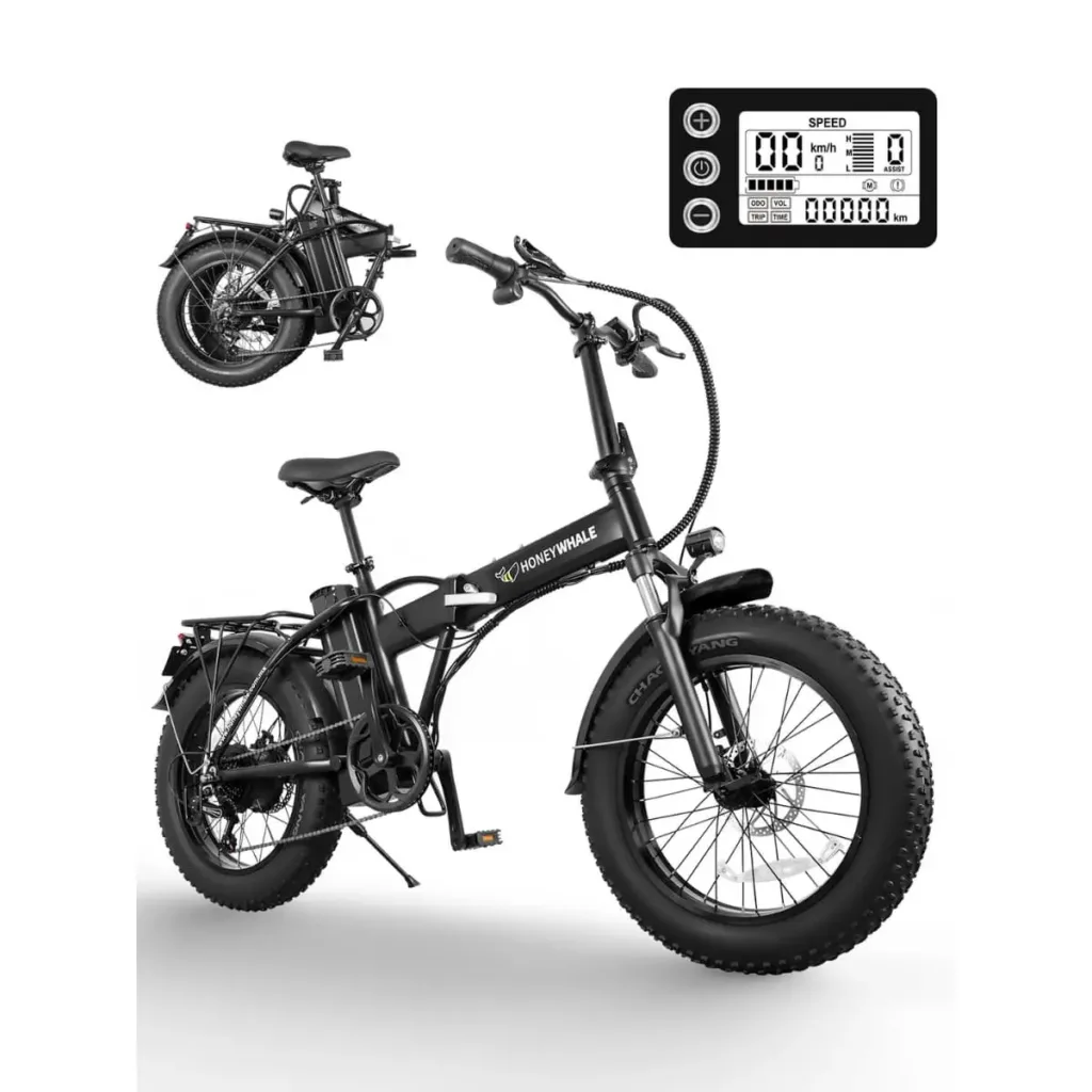 bicicleta-electrica-plegable-honey-whale-f6s-negro-01