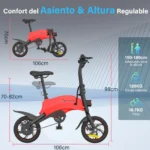 bicicleta-electrica-plegable-honey-whale-s3-rojo-07