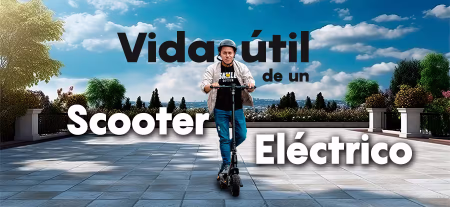 vida útil de un scooter eléctrico
