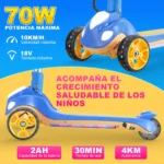 Scooter Electrico Infantil Honey Whale Rm2 Pro Negro - Imagen 6
