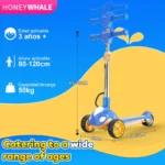 Scooter Electrico Infantil Honey Whale Rm2 Pro Negro - Imagen 5