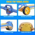 Scooter Electrico Infantil Honey Whale Rm2 Pro Negro - Imagen 3