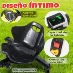 Triciclo-Eléctrico-Infantil-Honey-Whale-007A-Gris-05