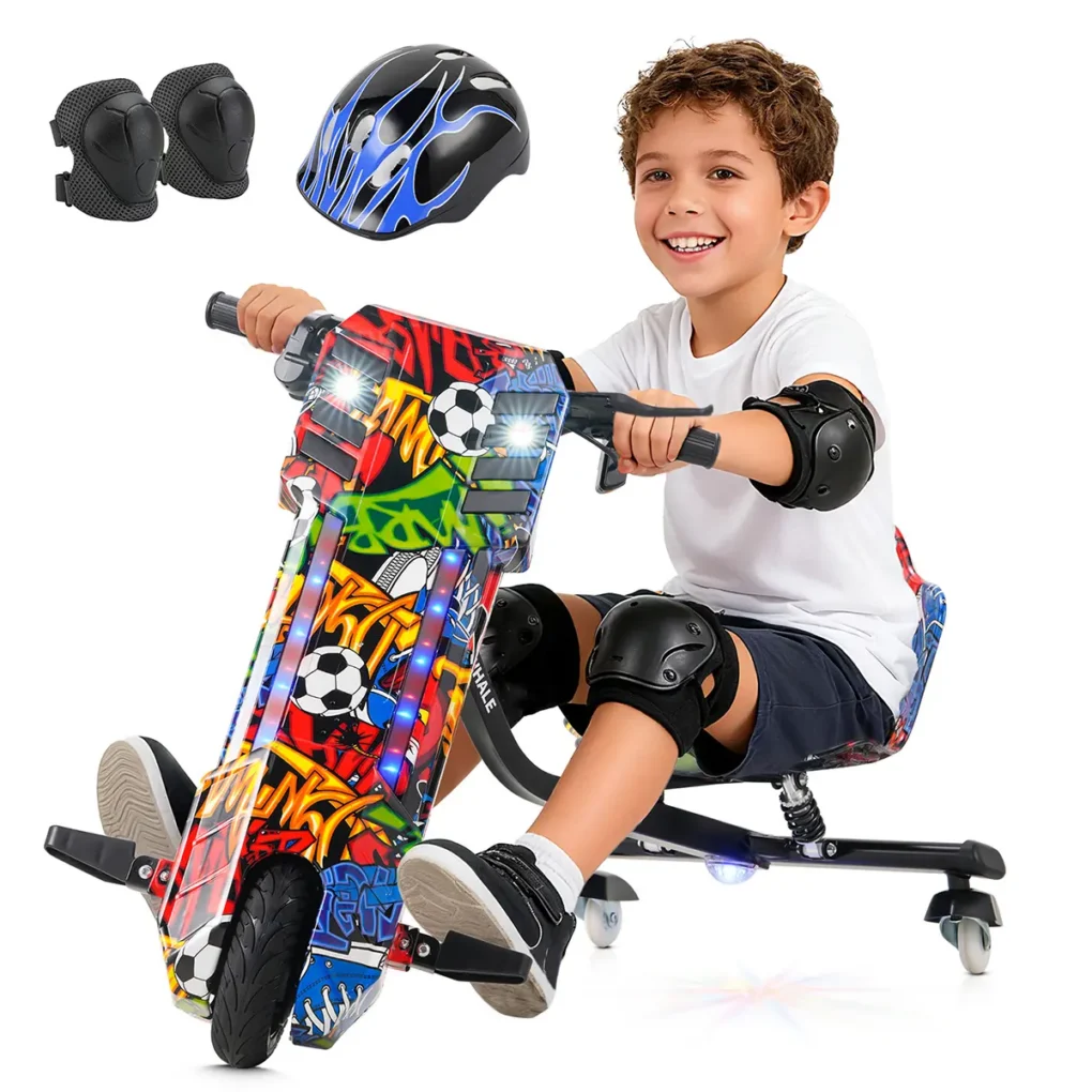 Triciclo-Eléctrico-Infantil-Honey-Whale-007A-Rojo-Football-01