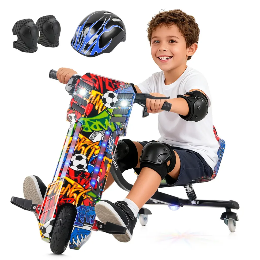 Triciclo-Eléctrico-Infantil-Honey-Whale-007A-Rojo-Football-01