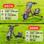 Triciclo-Eléctrico-Infantil-Honey-Whale-007A-Rojo-Football-07