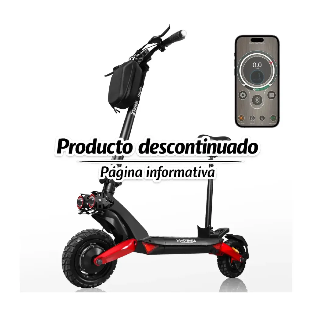 scooter-electrico-honey-whale-t8-b-rojo