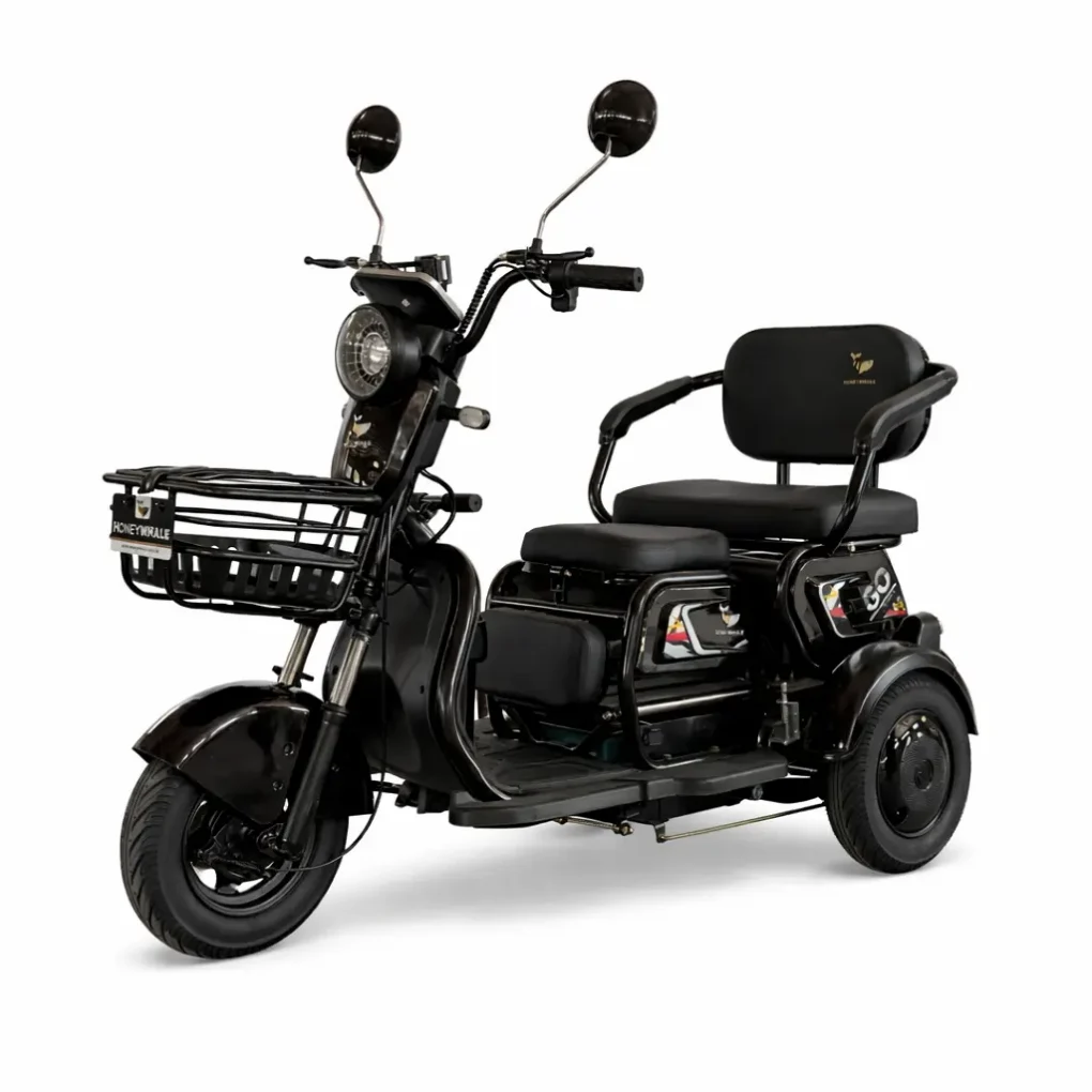 trimoto-eléctrica-honey-whale-V3-negro