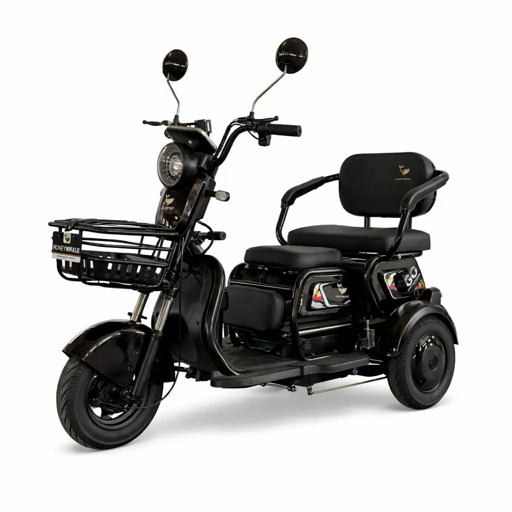trimoto-eléctrica-honey-whale-V3-negro